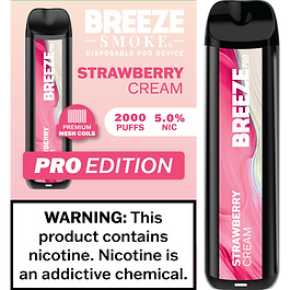 Strawberry Cream Breeze Pro